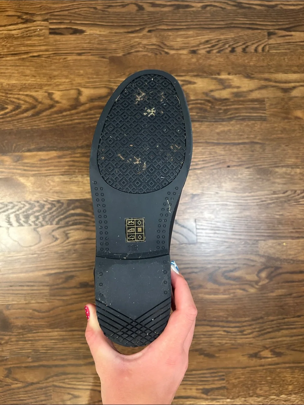 Tory Burch Brown and Black Knee Rain Boots with Logo Emblem